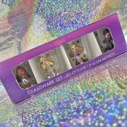 Bratz Shot Glasses New Pack Jade Cloe Shasta Yasmin Clear Glass