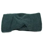 2Pcs Women Knitted Headbrand Crochet Turban Ear Warmer Wrap Hair Band