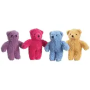 Berber Bears Soft Plush Dog Toys Durable Fleece Squeaker Toys for Dogs Cute Bear