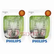 2 pc Philips Front Turn Signal Light Bulbs for Land Rover Land Rover hp (for: Land Rover)