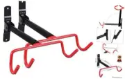 Bike Wall Mount Bike Hanger 2 Pack Foldable Bicycle Storage Horizontal Bike