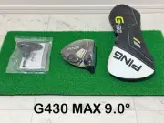 PING G430 MAX Driver Head 9 Degree New Right Hand Japan Model with Accessories