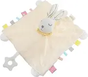 JOINPAYA Chewing Doll Bunny Stuffed Animals Present Towels Bunny Stuffed Animal Towels for Newborn Rabbit The Animal Down Cotton White