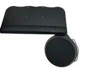 Desk Keyboard Tray w/ 360° Rotatable Hideable Mouse Tray