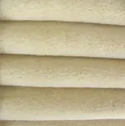 1/6 yd ALP7S Cream INTERCAL 3/8"+ Dense German Alpaca Blend Plush Fabric Fur