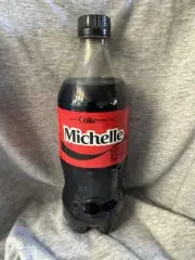 Share a Coke with Michelle 2025 Personalized Gift Coca~Cola Bottle 20oz Zero