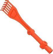 Gutter Rake from Ground - Roof Gutters Cleaning Tool | Rotatable Handle, Small Rake, Multi-Use Tool for Roofs, Gutters and Hard-to-Reach Areas