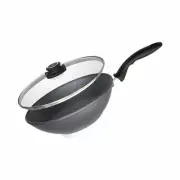 Swiss Diamond | 11" Nonstick Induction Wok With Lid | HD Classic
