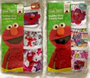 Sesame Street Elmo Todler Girls' 3 Piece Panty Pack