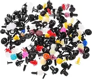 200pcs Car Interior Trim Panel Clips Sturdy Plastic Push Pin Retainer Fasteners for Door Trim Bumper Body Convenient Replacement Clips for Automotive Use