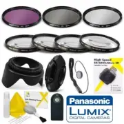 HD FILTER KIT + MACRO LENS KIT + REMOTE + HOOD +USB FOR PANASONIC LUMIX DC-GH5S
