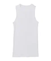 embroidered-logo tank top 2 white