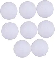 BESPORTBLE 8pcs Balls Practice Golf Ball Game Accessories for Men Accessories Ball White