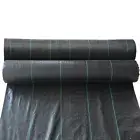 1M/3M Weedmat Weed Control Mat Woven Fabric Landscape Gardening Sheet Matting