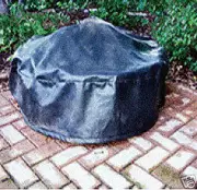 HPC Wood Firepit Heavy Duty Cover 45" Diameter for Large Pits FPC45 New