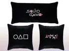 SQUID GAME decorative cushion, pillow with insert uincluded, embroidery, gift