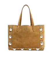 Valentino Nellcôte Logo Plaque Medium Shoulder Bag One size warm brown