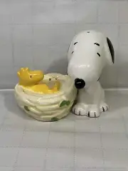 Peanuts Snoopy and Woodstock Magnetic Salt and Pepper Shakers