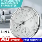 3in1 Wall Mounted 130mm Barometer Thermometer Hygrometer Weather Station Hanging
