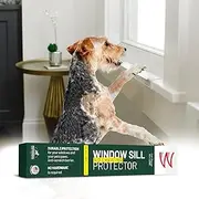 CLAWGUARD Window Sill Protector - Strong Transparent Protection from Dog and Cat Scratching, Chewing, Slobbering and Clawing on Window Sills. Keep Paws Safe and Home Clean. (Clear 29.5 in. x 2.5 in.)