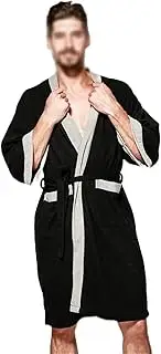 [LILIUPEILONG] Towel Robe Spring And Autumn Style Bathrobe Men's Plus Size Pajamas Kimono Pajamas Men's Pajamas Home Wear