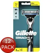12 x Gillette Mach 3 Razor 2Up