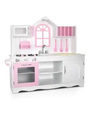 [Keezi] Wooden Kitchen Play Set