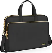 Lausiax Laptop Case Bag Women Men Computer Sleeve for MacBook/Dell/HP/Acer/ASUS, Waterproof Shoulder Carrying Briefcase
