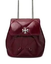 Tory Burch Kira Diamond Quilt Distressed Mini Backpack