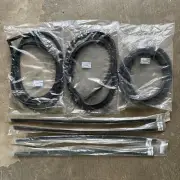 WEATHERSTRIP RUBBER SEAL SET FOR 72-77 MAZDA ROTARY RX3 808 818 SAVANNA 2D COUPE