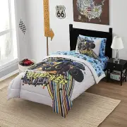 Kids Bedding Set Bed in a Bag for Boys and Girls Toddlers Printed Sheet Set
