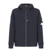 [Stone Island] Stone Island Compass-badge Hoodie L BLUE