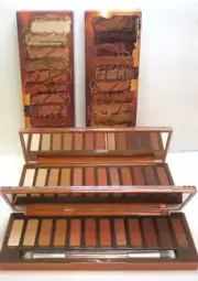 URBAN DECAY NAKED HEAT EYESHADOW PALETTE BOXED *LOT OF 2*