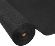Shade Sail Cloth, 10 Meter Length X 1.83 Meter Width, Black