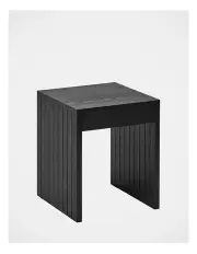 [Cooper & Co] Harper Side Table 40cm in Black