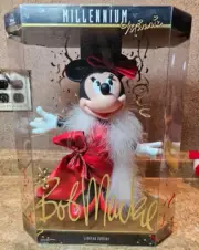 1999 Mattel Disney Collector Bob Mackie Millenium Minnie Mouse Doll NIB NRFB