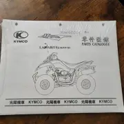 KYMCO Mongoose 90 LA20AB ATV Parts Catalog Binder Reference 2003 Sealed