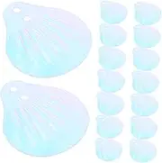 Gadpiparty 1 Shape Sequins for DIY Crafts Durable Glitter Sequin Beads for Sewing Decorations for Earrings and Clothing Accessories Bag of Sparkly Double Hole Embellishments