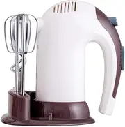 Electric Eggbeater, High-Speed Hand-held Blender, 5 Speed Settings Hand-held Kitchen Blender with Storage Rack