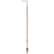 Stainless Steel Garden Rake - Light Ash Handle