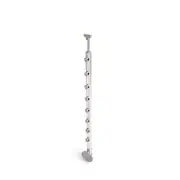 Dolle Post PA2 36"x1.5" Exterior Interior Prova Aluminum Metal Frames Side Mount