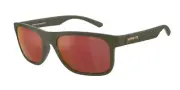 ARNETTE AN4341 28546Q Khim Military Grey Mir Orange Yellow 56 m Men's Sunglasses