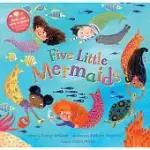 FIVE LITTLE MERMAIDS (WITH CD)