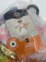 New Hyde And Eek Halloween Light Up Unicorn Costume Toddler 4-5T with Headpiece