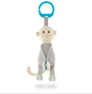 TAMMY I KNITTED HANGING MONKEY TOY I MATCHSTICK MONKEY