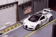 CR Mortal 1:64 White Veyron SS Super Racing Sports Model Diecast Metal Car