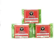 SUTEKI Soap Neem/Aloe Vera Natural Herbal Soap for All Types of Skins || Glycerin Base Soap || 100% Hand Made, 125 gm (Pack of 3)