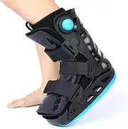 [GHORTHOUD] Inflatable Walking Boot, Air Cam Walker Fracture Boot, Short Walker Brace Walking Boot Orthopaedic Boot for Sprained Ankle, Foot Pain Recovery, Stress Fracture, Broken Foot, Achilles Tendonitis (Medium)