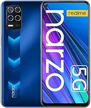 [realme] Narzo 30 Dual-SIM 128GB ROM + 4GB RAM (GSM Only | No CDMA) Factory Unlocked Android 5G Smartphone (Racing Blue) - International Version