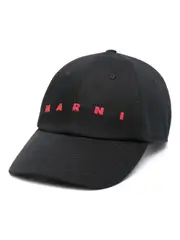 [Marni] Marni-Cappello Da Baseball Con Ricamo-Uomo M